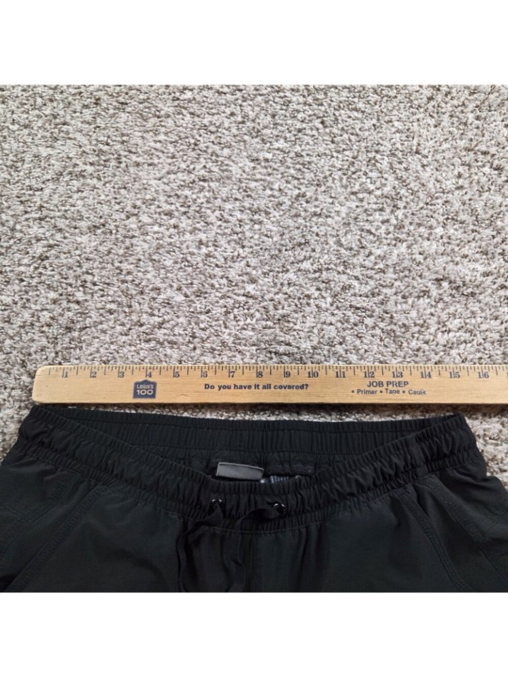 Eddie Bauer Fleece Lined Cargo Jogger Pants Women’s 10 Outdoor Black - Picture 2 of 5